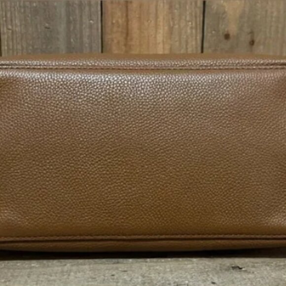 Michael Kors 6pc Set: Mercer Satchel, Wallet, Card Case, Glasses, Dust Bag Twill - Picture 6 of 16